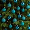 30ct. 2.5" Teal Shatterproof Christmas Ornaments